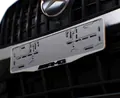Номерная рамка Prime Frame на решётке Mercedes-AMG - объёмные 3D-буквы